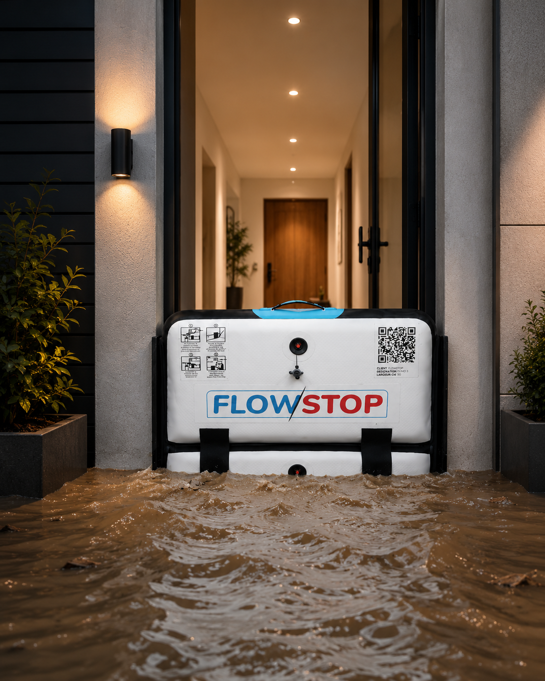 FlowStop Hochwasserschutz im Einsatz
